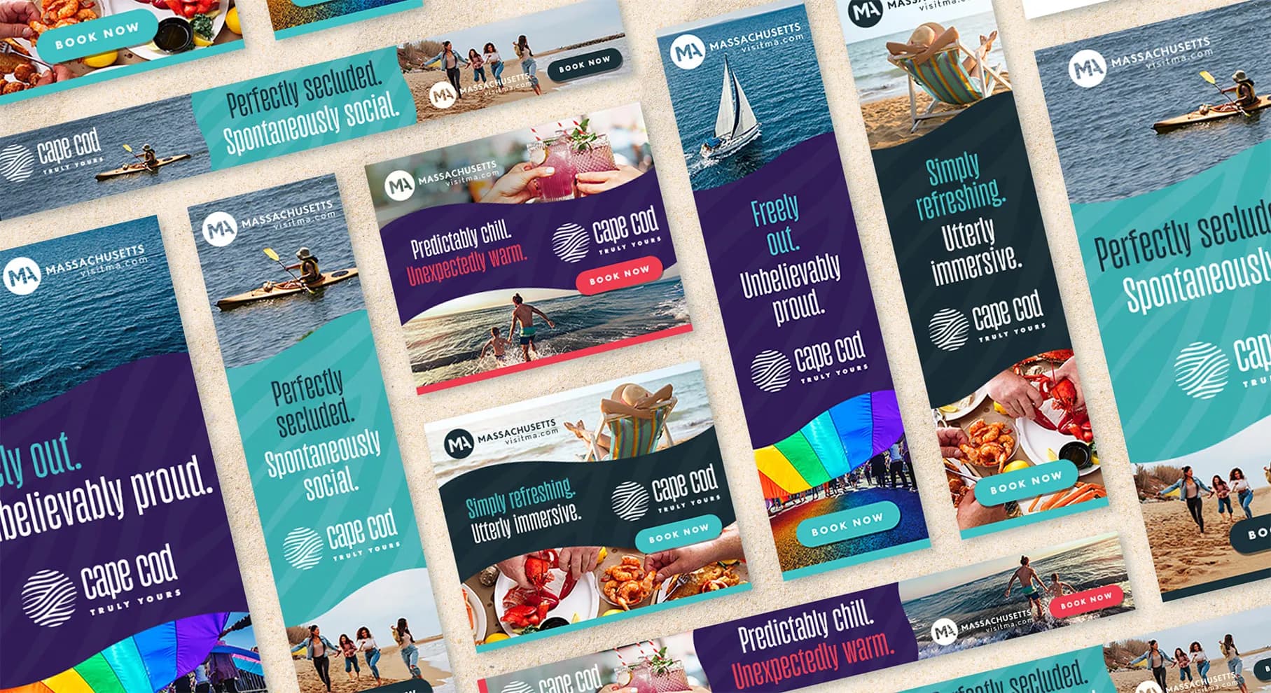 Cape Cod spring digital display