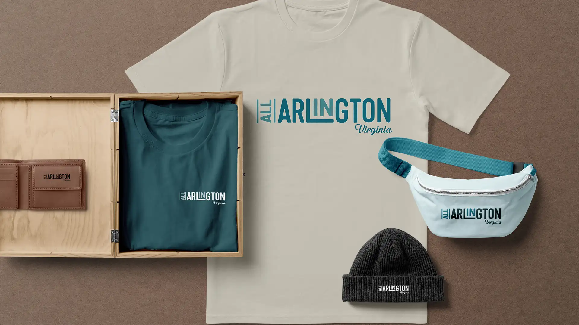 All in Arlington brand kit