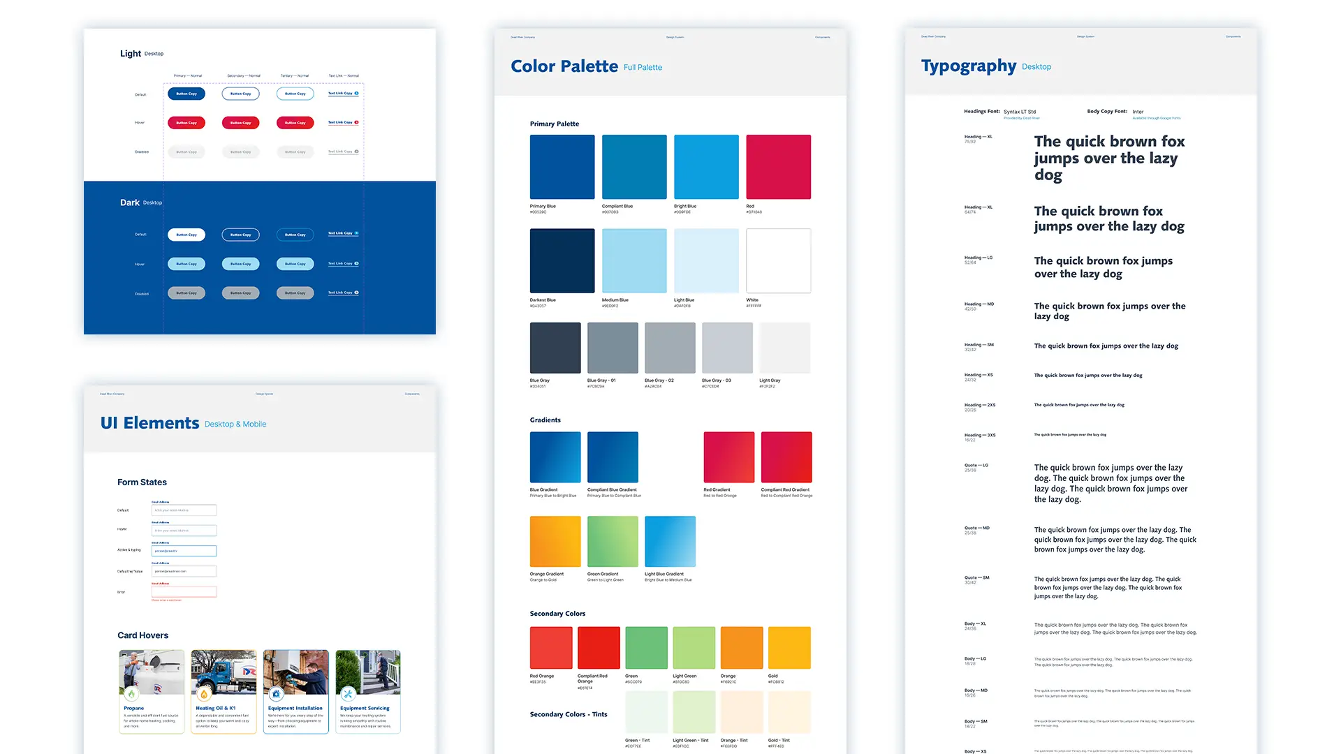 Dead River Company style guide