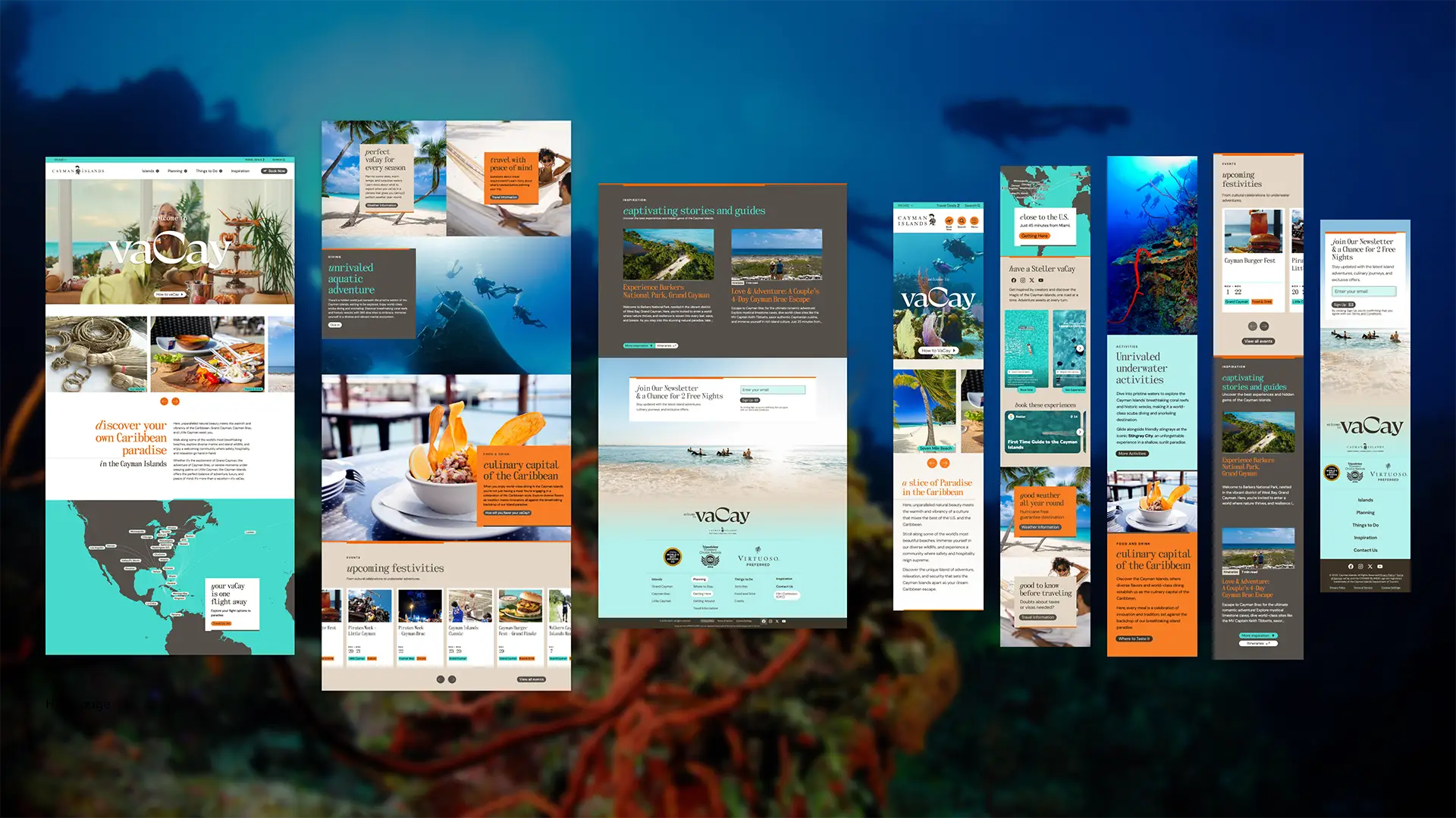 Welcome to vaCay desktop and mobile content
