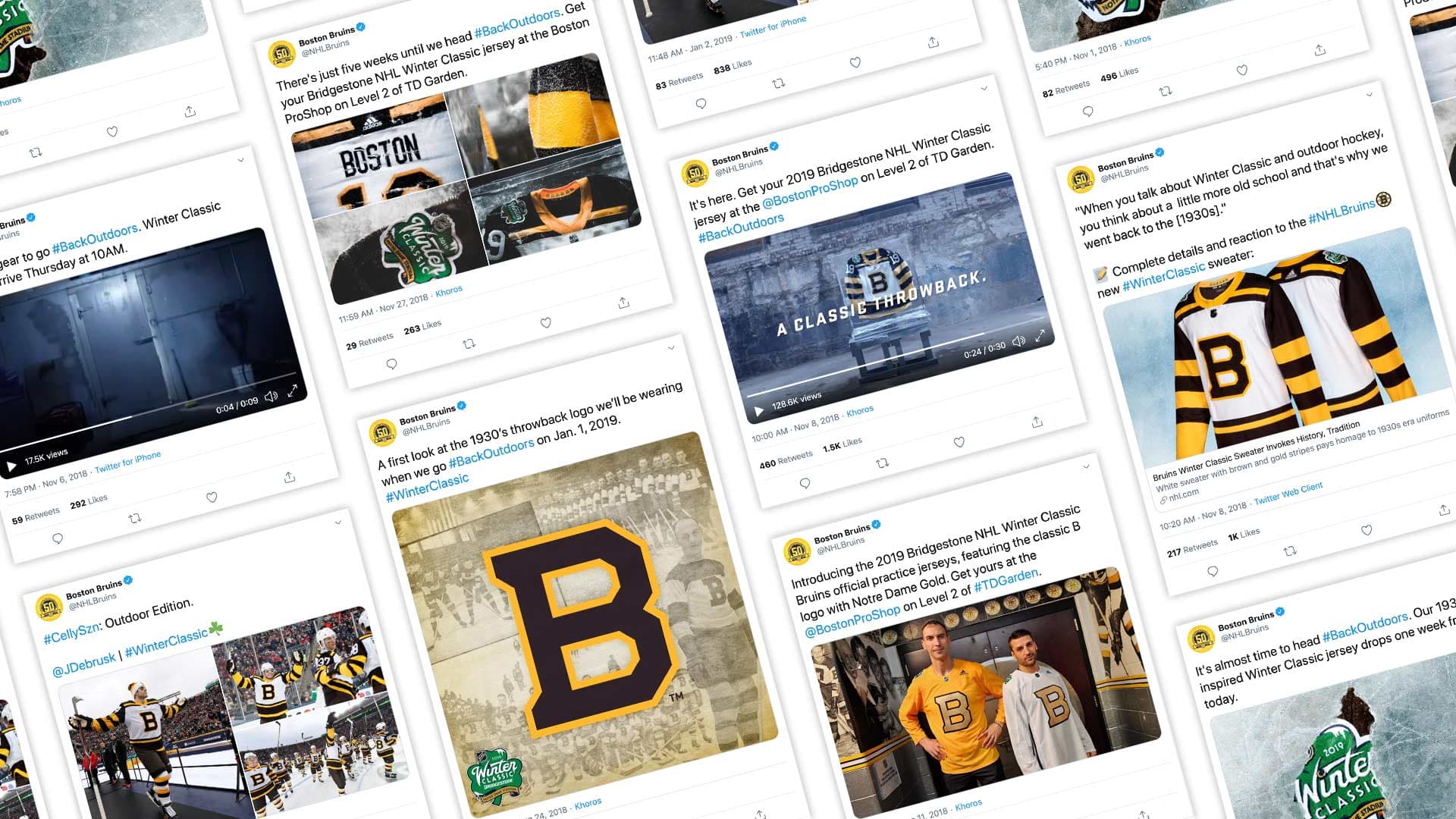 Social media scenes for Bruins