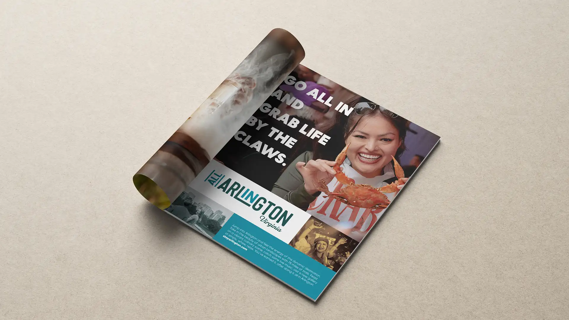 Grab life by the claws ad