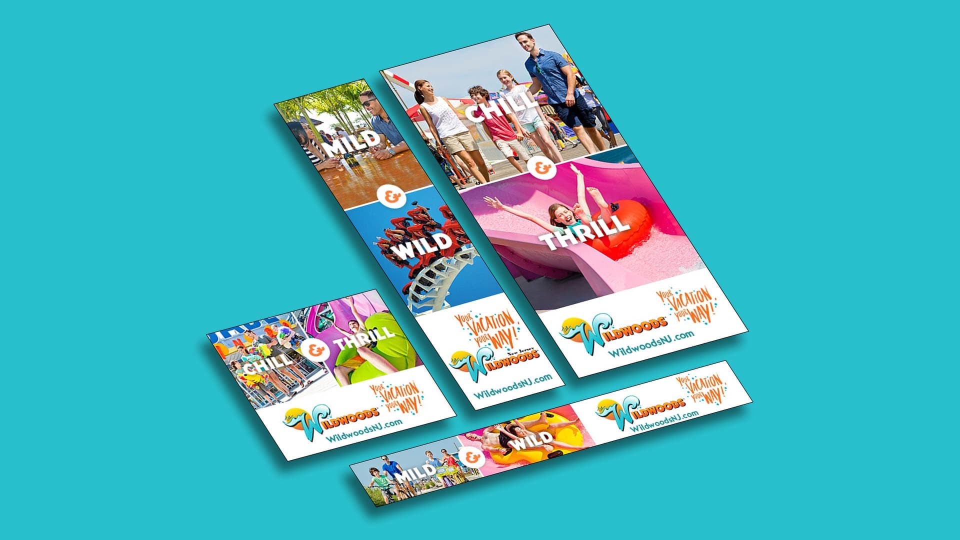 Ads for Wildwoods campaign