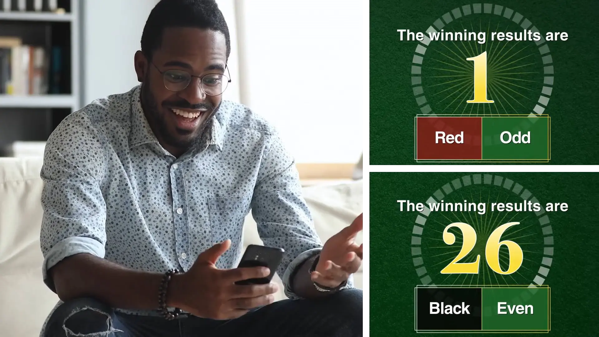 Player excited about results