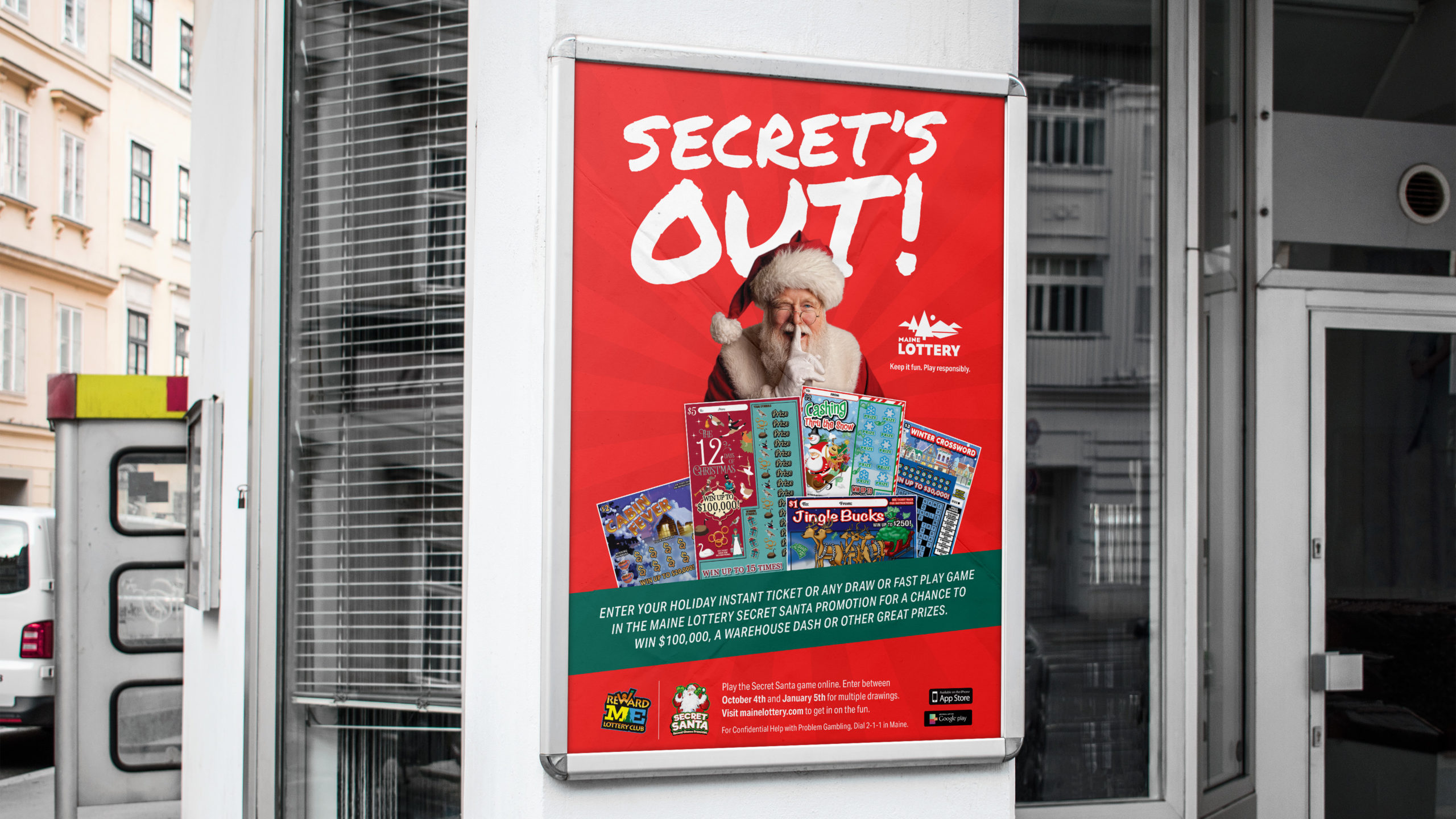 Poster Ad: Secrets Out!